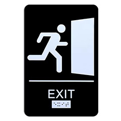 Exit Signs for Business ADA Compliant